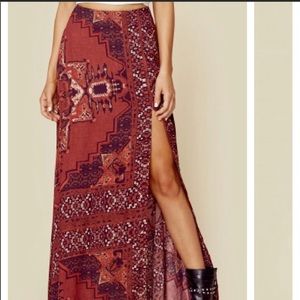 NWT The Jetset Diaries Kilimanjaro Maxi Skirt sz M
